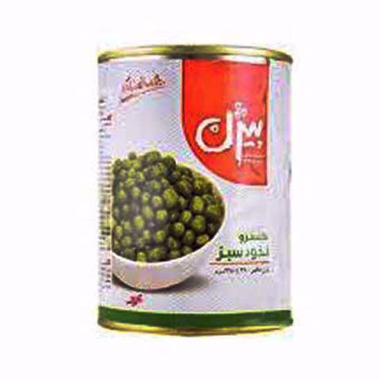 کنسرو نخود سبز بیژن حجم380G